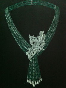 珠宝首饰手绘练习与工艺品批发的艺术融合