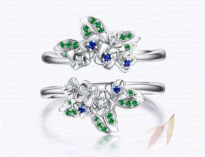 菜百首饰与你携手鬓白，将爱情储存在婚姻的工艺品里