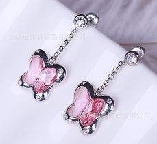 义乌工厂直销 aaa锆石耳扣流行系列，小额批发价格与图片全览