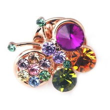 伊泰莲娜丽晶合金胸针“彩蝶” 珠宝首饰中的艺术臻品